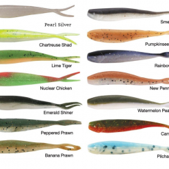 Soft Plastics Berkley Gulp Minnow 4in Soft Plastic Fishing Lures