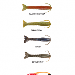 Soft Plastics Berkley Gulp 3" Shrimp Soft Plastic Fishing Lure