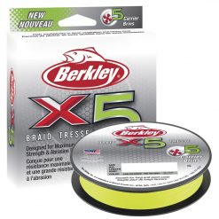 Berkley X5 Flame Green 150m Braid Fishing Line