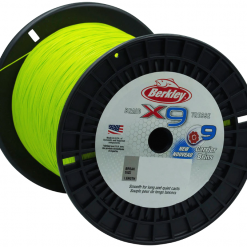 Berkley X9 Flame Green 2000m Braid Bulk Spool