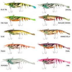 Soft Plastics Berkley Shimma Shrimp 150mm Prawn Soft Plastic Vibe Lure