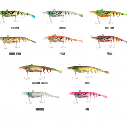 Lures Berkley Shimma Shrimp 65mm Prawn Soft Plastic Vibe Lure