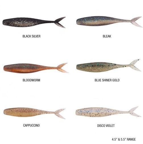 Soft Plastics Berkley Powerbait Fork Tail Minnow 5.5in / 14cm 3 Soft Plastics Berkley Powerbait Fork Tail Minnow 5.5in / 14cm