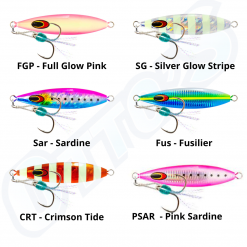 Nomad Design Micro Jigs Fishing Lures Nomad Gypsea Gypsy Jig 200g Micro Jig Fishing Lures