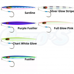 Nomad Design Micro Jigs Fishing Lures Nomad Streaker Jigs 200g