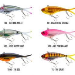 Blades & Vibes Nomad Design VERTREX MAX 95mm 25g Soft Vibe Fishing Lure