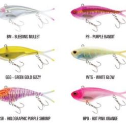 Blades & Vibes Nomad Design VERTREX Swim 95mm 23g Soft Vibe Fishing Lure