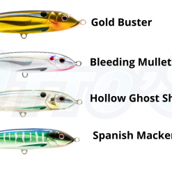 Nomad Design Pelagic Stick Baits & Poppers Nomad Riptide 115mm Floating Hard Body Fishing Lures