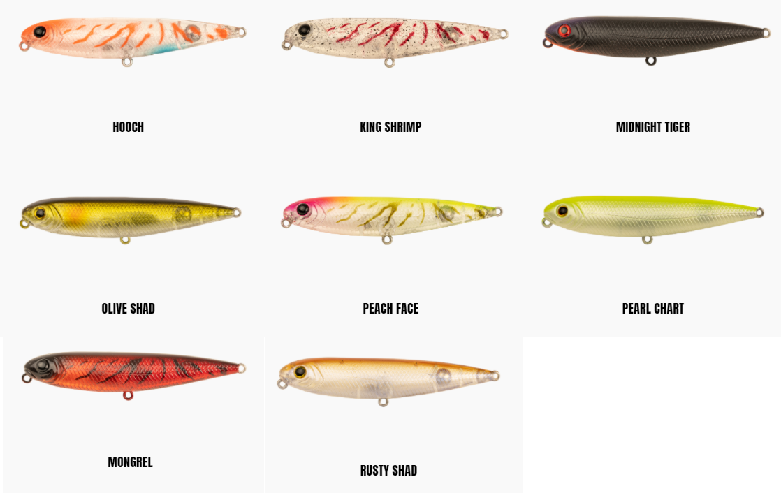 Estuary Surface Lures Berkley Pro Tech 85mm Slurp Surface Lure 3 Estuary Surface Lures Berkley Pro Tech 85mm Slurp Surface Lure