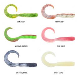 Soft Plastics Berkley Gulp Alive 6" Grub Soft Plastic Fishing Lure - In Tub