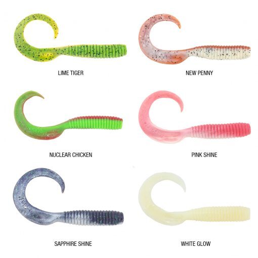 Soft Plastics Berkley Gulp Alive 6" Grub Soft Plastic Fishing Lure - In Tub 3 Soft Plastics Berkley Gulp Alive 6" Grub Soft Plastic Fishing Lure - In Tub